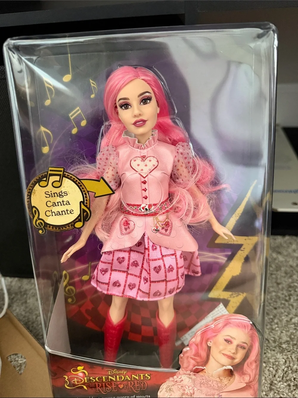 Disney Descendants Dolls Bundle Queen of Hearts and Bridget. New in box